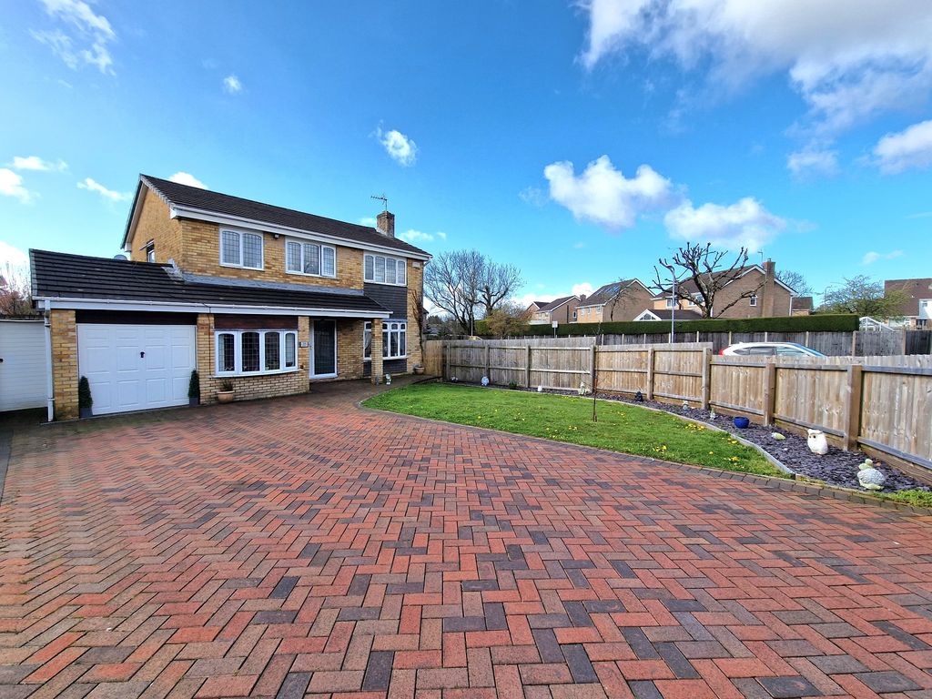 4 bed detached house for sale in Priory Oak, Brackla, Bridgend County