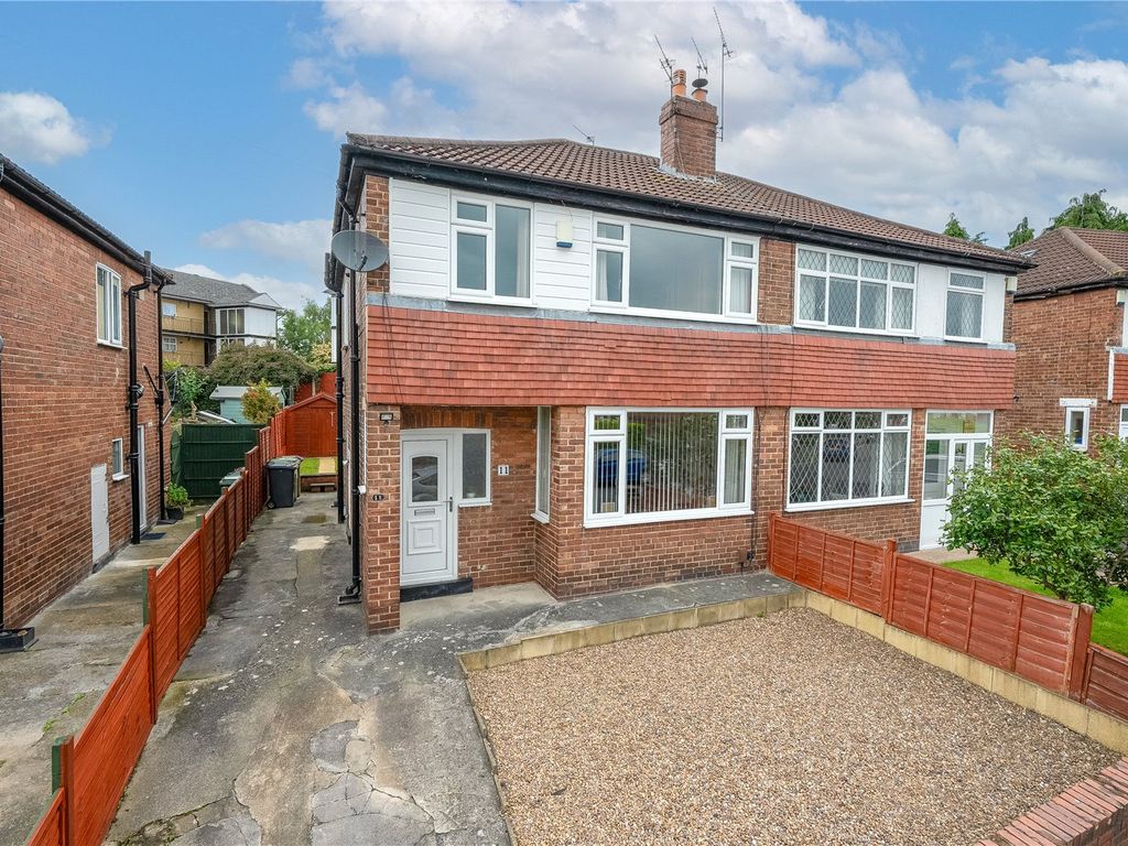 3 bed semidetached house for sale in Grange Park Crescent, Leeds LS8, £235,000 Zoopla