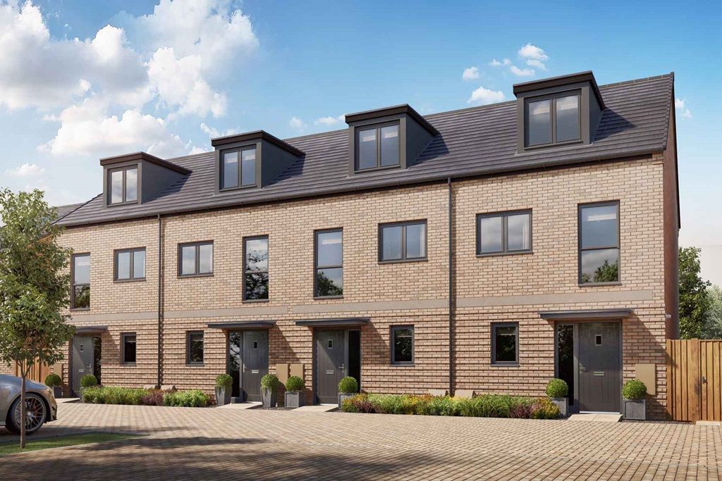 New home, 3 bed semidetached house for sale in "The Harrton Plot 24" at Three Counties Way