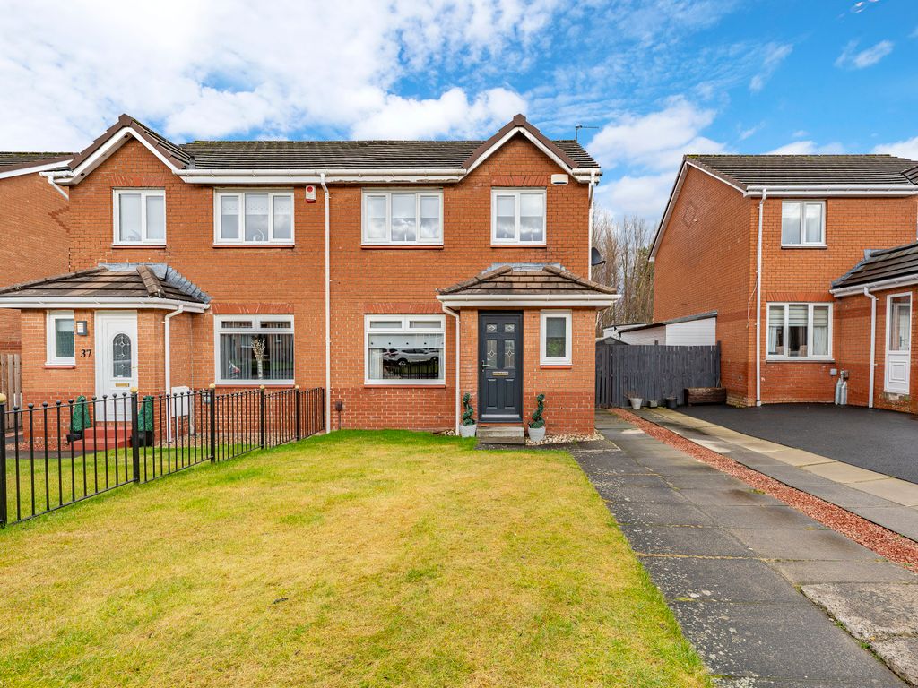 3 bed semidetached house for sale in Springcroft Crescent, Baillieston
