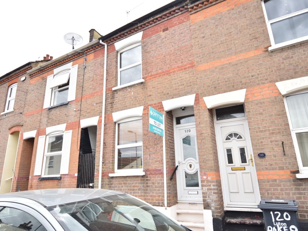 2 bed terraced house for sale in Baker Street, Luton, Bedfordshire LU1