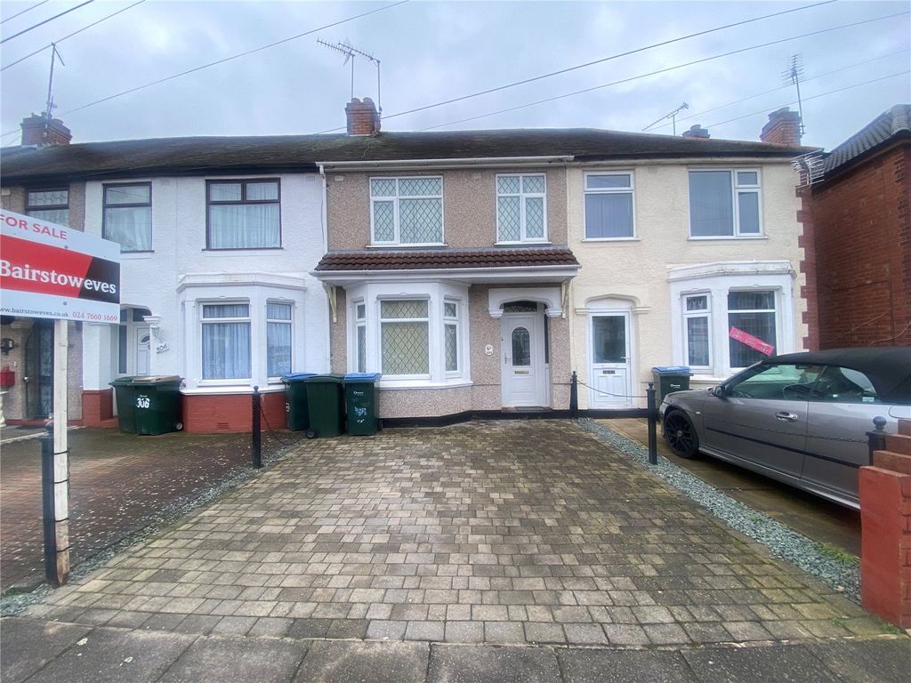 3 bed terraced house for sale in Grangemouth Road, Radford, Coventry
