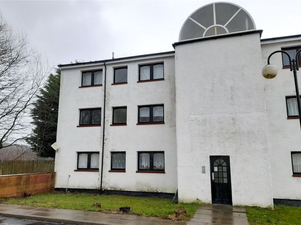 2 bed flat for sale in Fiddoch Court, Newmains, Wishaw ML2, £65,000