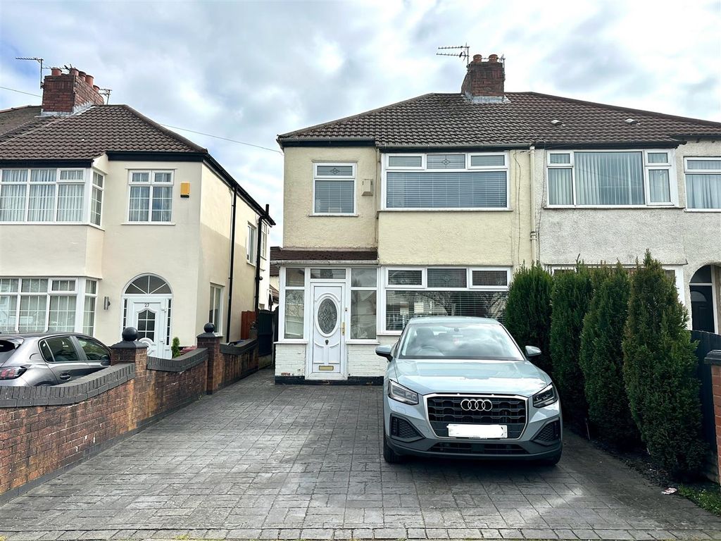 3 bed semidetached house for sale in Campbell Drive, Knotty Ash
