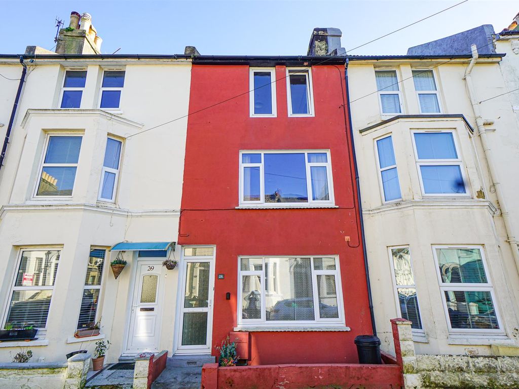 4 bed terraced house for sale in Manor Road, Hastings TN34, £270,000