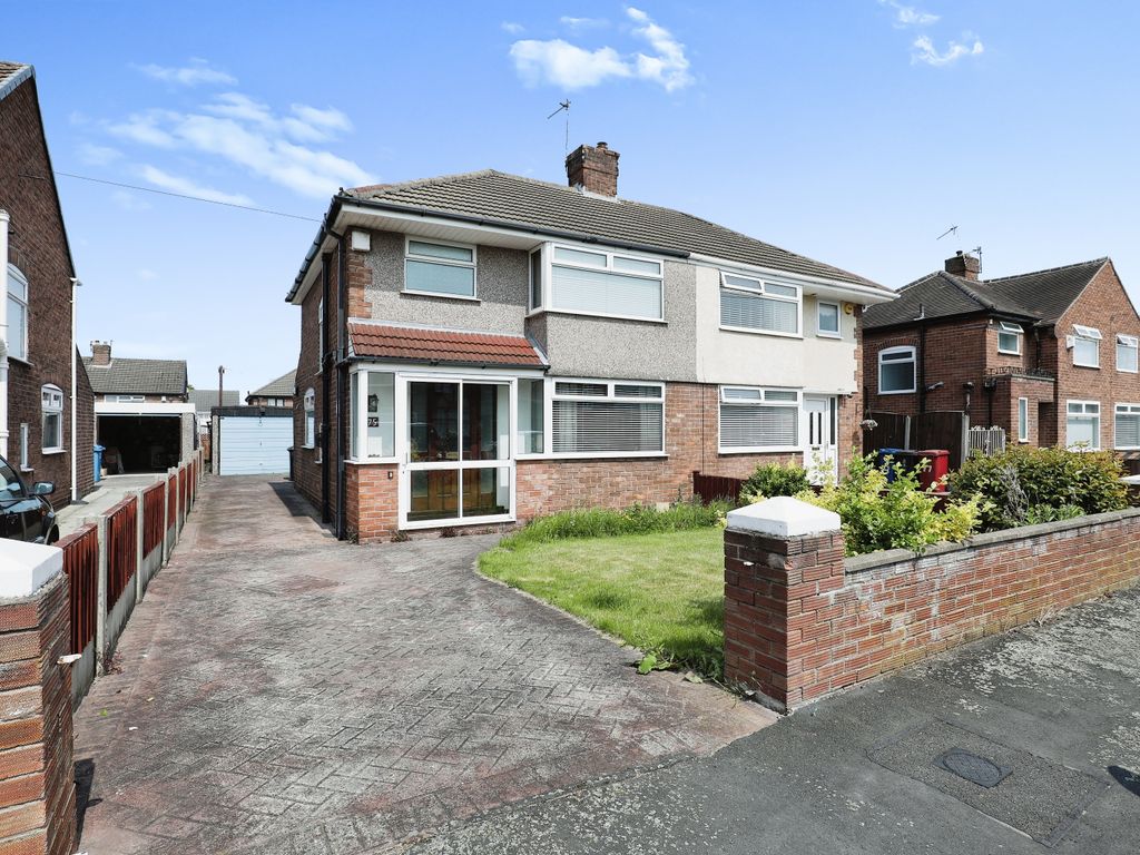 3 bed semidetached house for sale in Oakwood Road, Liverpool L26, £