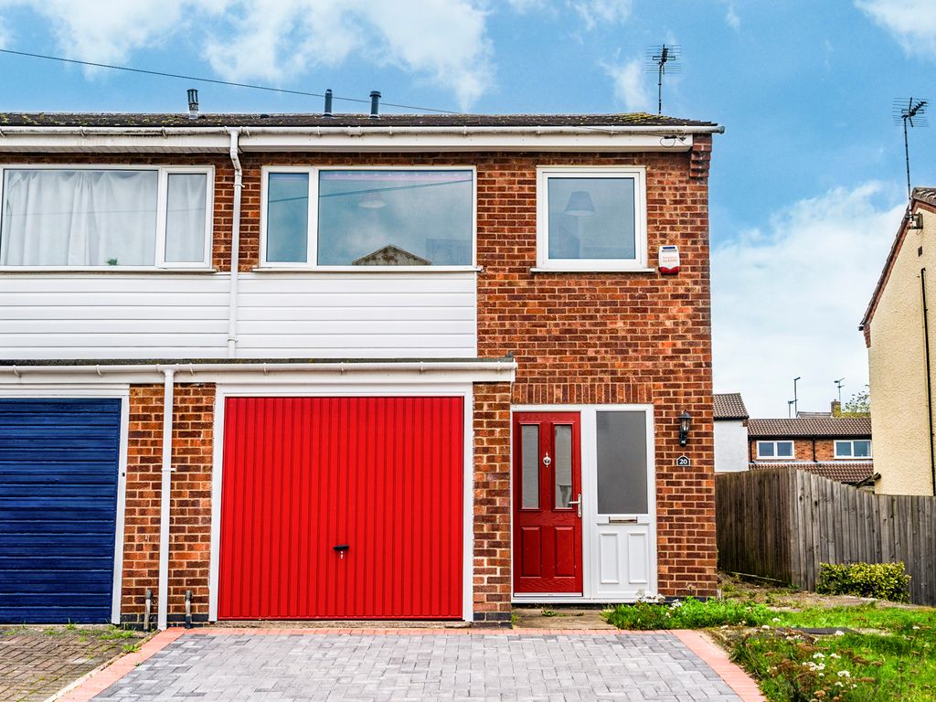 3 bed semidetached house for sale in King Street, Whetstone, Leicester