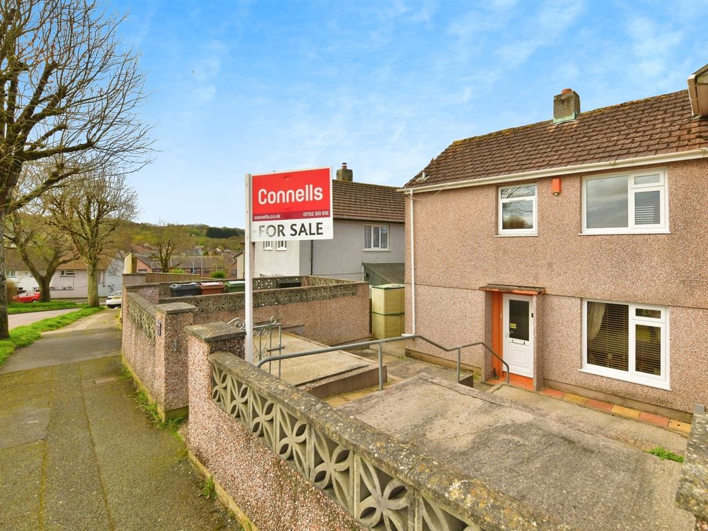 2 bed semidetached house for sale in West Malling Avenue, Plymouth PL5