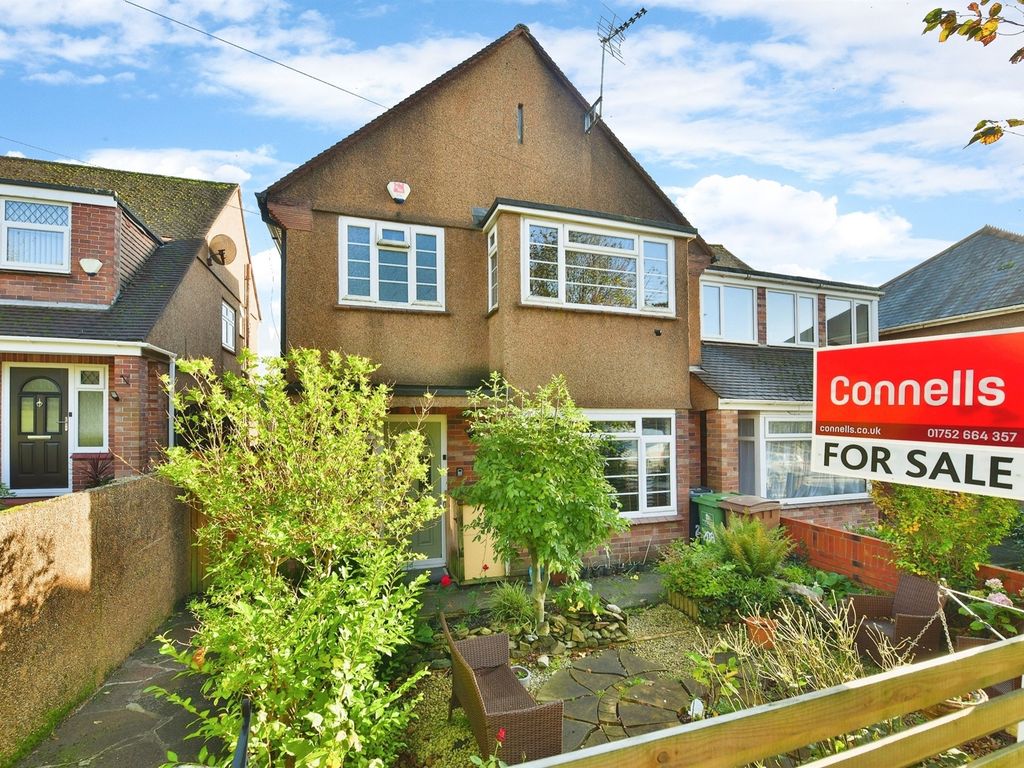 3 bed semi-detached house for sale in Outland Road, Plymouth PL2, £