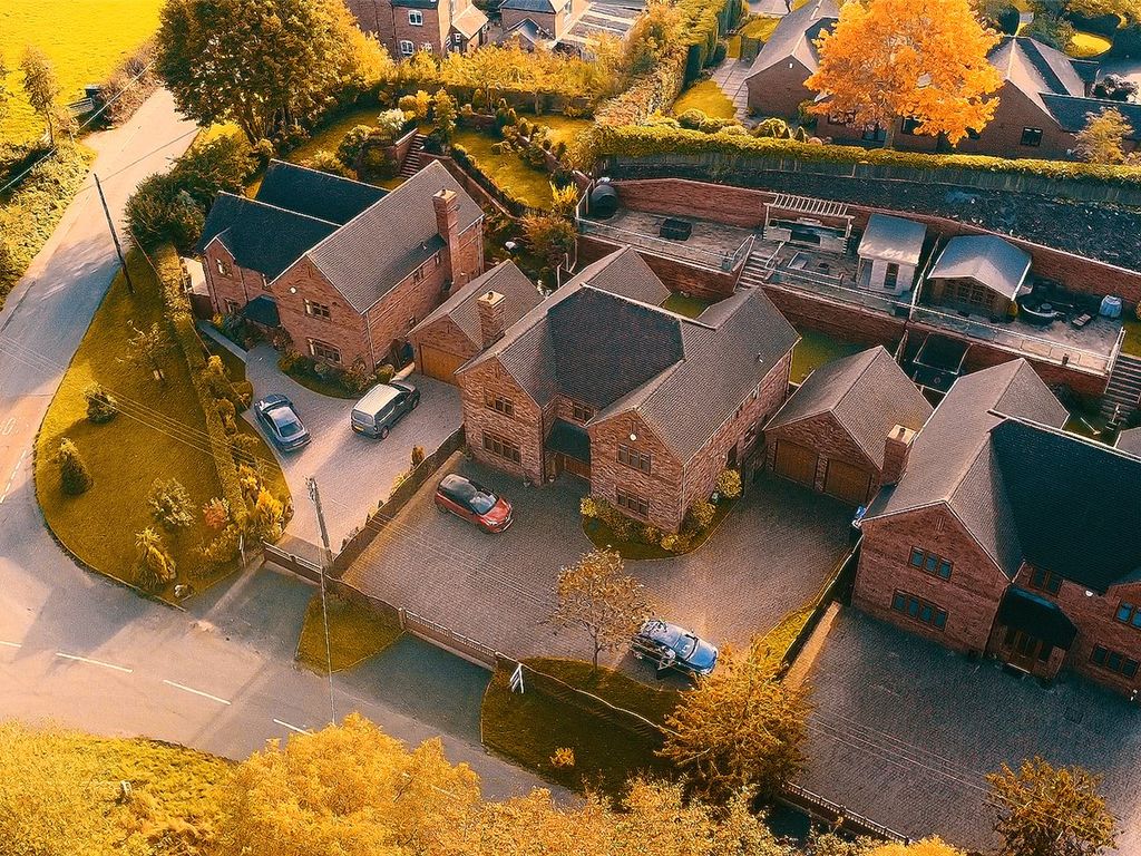 5 bed detached house for sale in Rake Hill, Burntwood WS7, £875,000