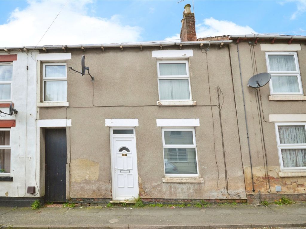 4 bed terraced house for sale in Oversetts Road, Newhall, Swadlincote, Derbyshire DE11, £110,000