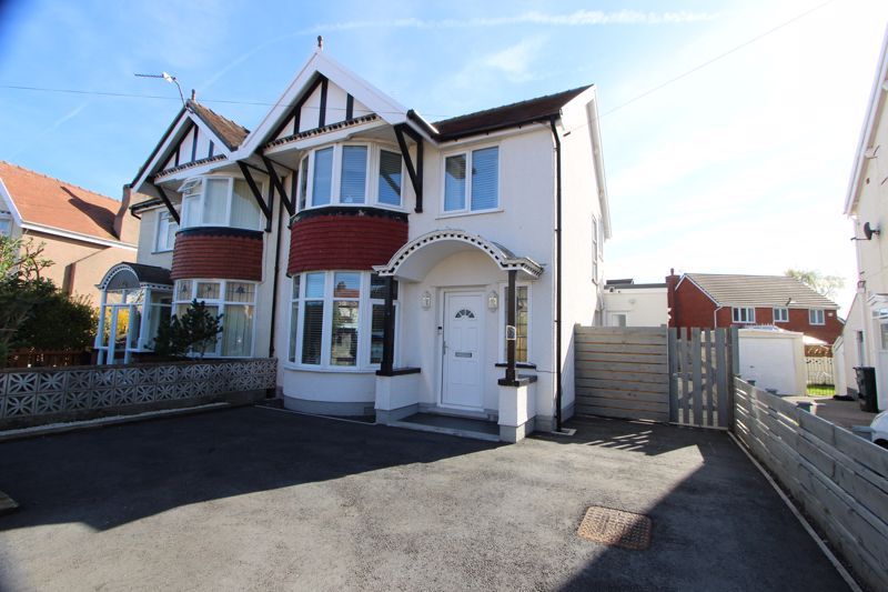 3 bed semidetached house for sale in Hall Road, Penrhyn Bay, Llandudno