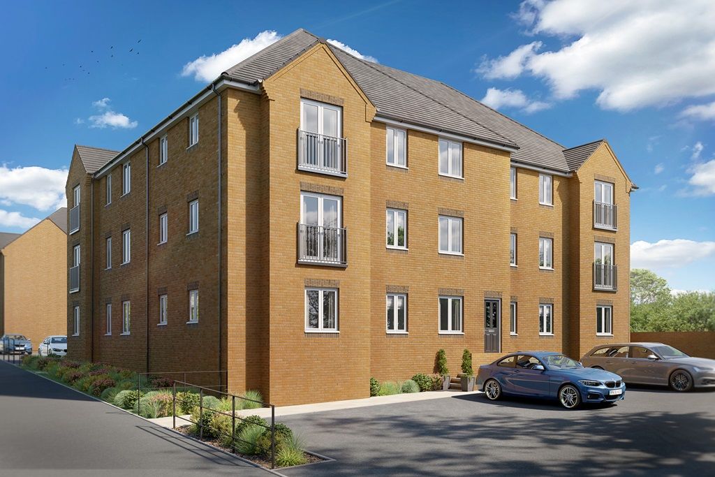 New home, 2 bed flat for sale in "The Harewood Plot 145" at Tynedale