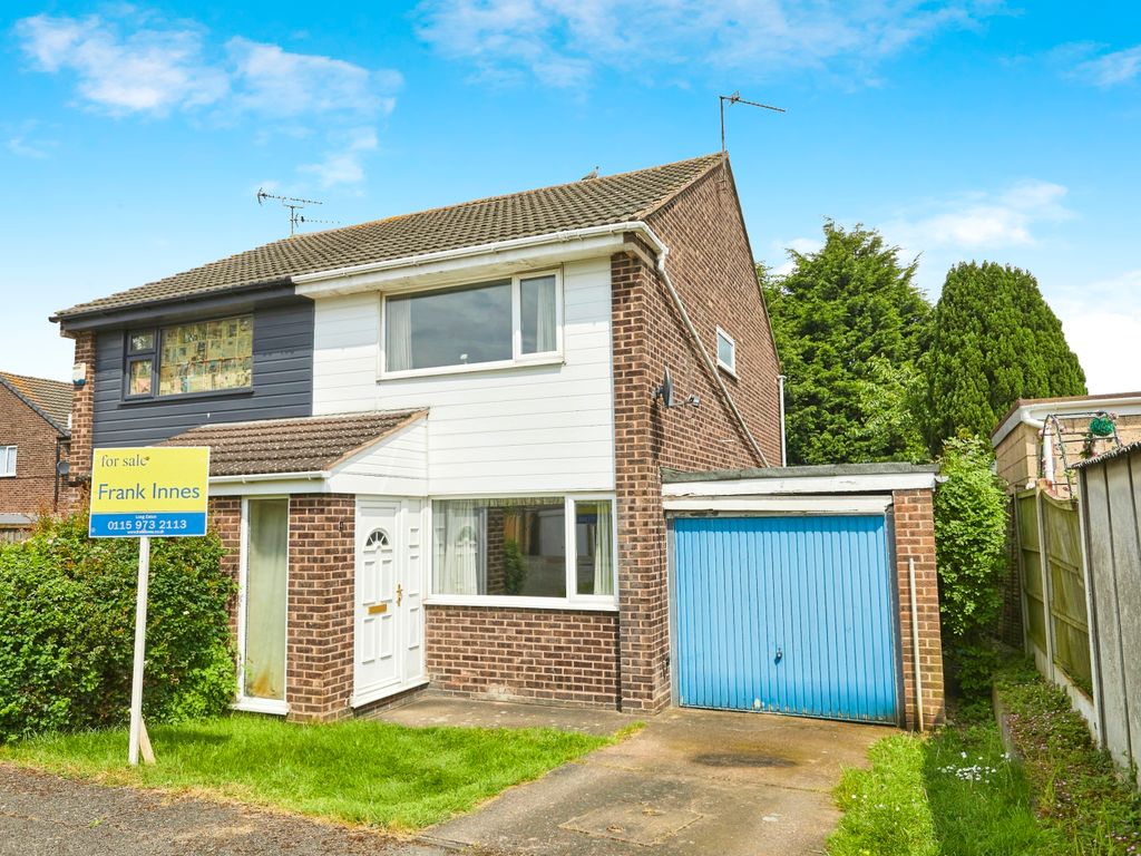 2 bed semidetached house for sale in Deepdale Road, Long Eaton, Nottingham, Erewash NG10, £
