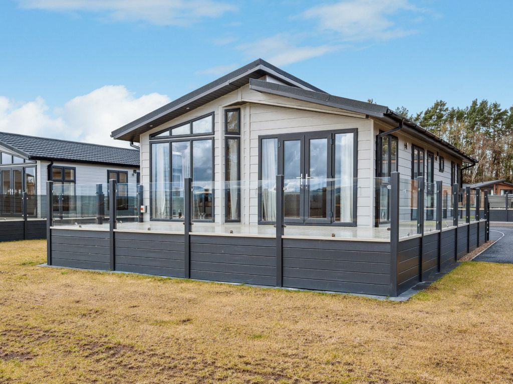 New home, 2 bed lodge for sale in Ruthven Falls, Alyth, Perthshire PH12