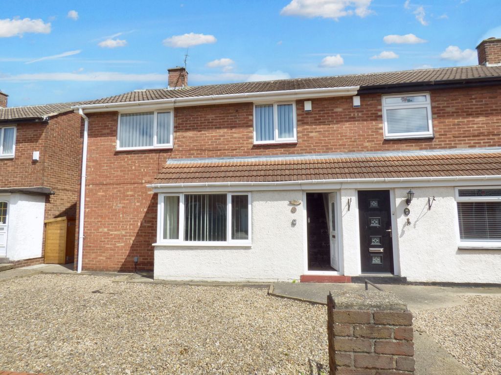 3 bed semidetached house for sale in Tiverton Avenue, North Shields