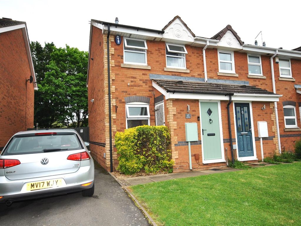 2 bed semidetached house for sale in Jenner Crescent, Kingsthorpe, Northampton NN2, £234,950