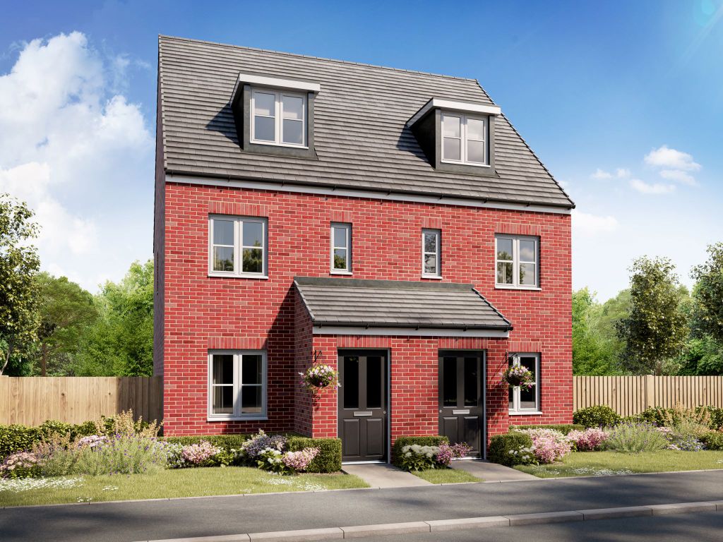 New home, 3 bed semidetached house for sale in "The Saunton" at
