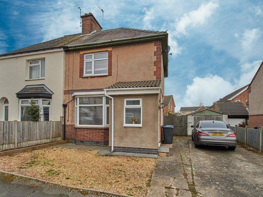 2 bed semidetached house for sale in Tower Road, Earl Shilton