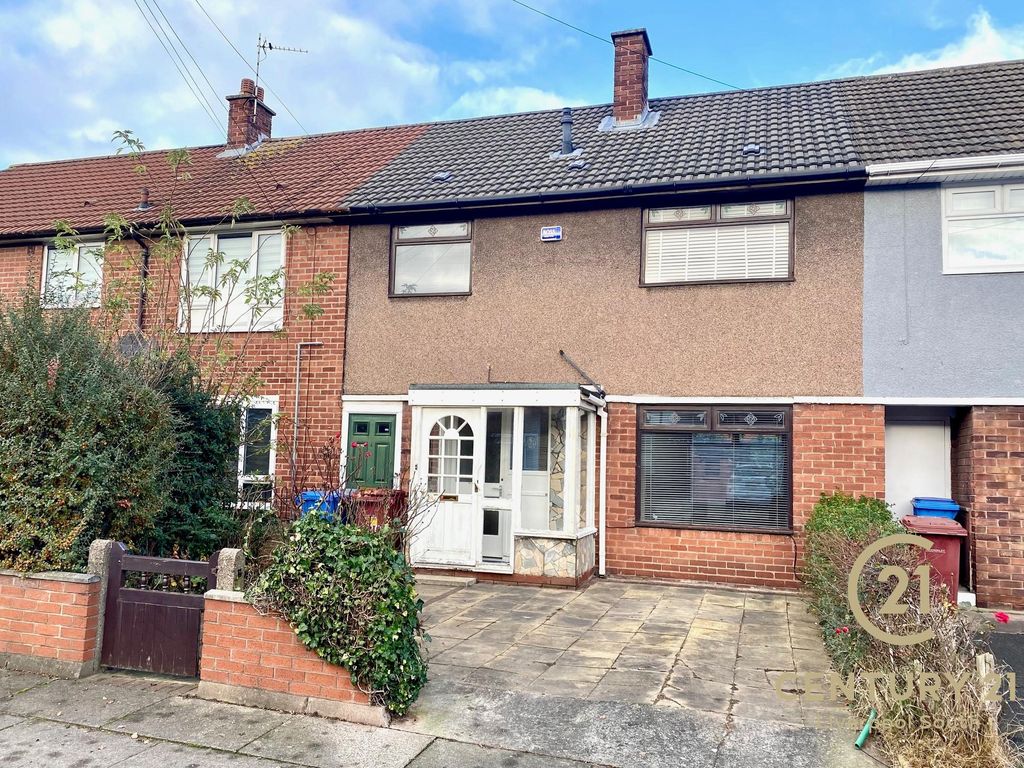 3 bed terraced house for sale in Arncliffe Road, Hunts Cross, Liverpool