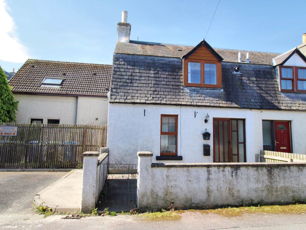 1 bed end terrace house for sale in Burntisland Street, Nairn IV12, £