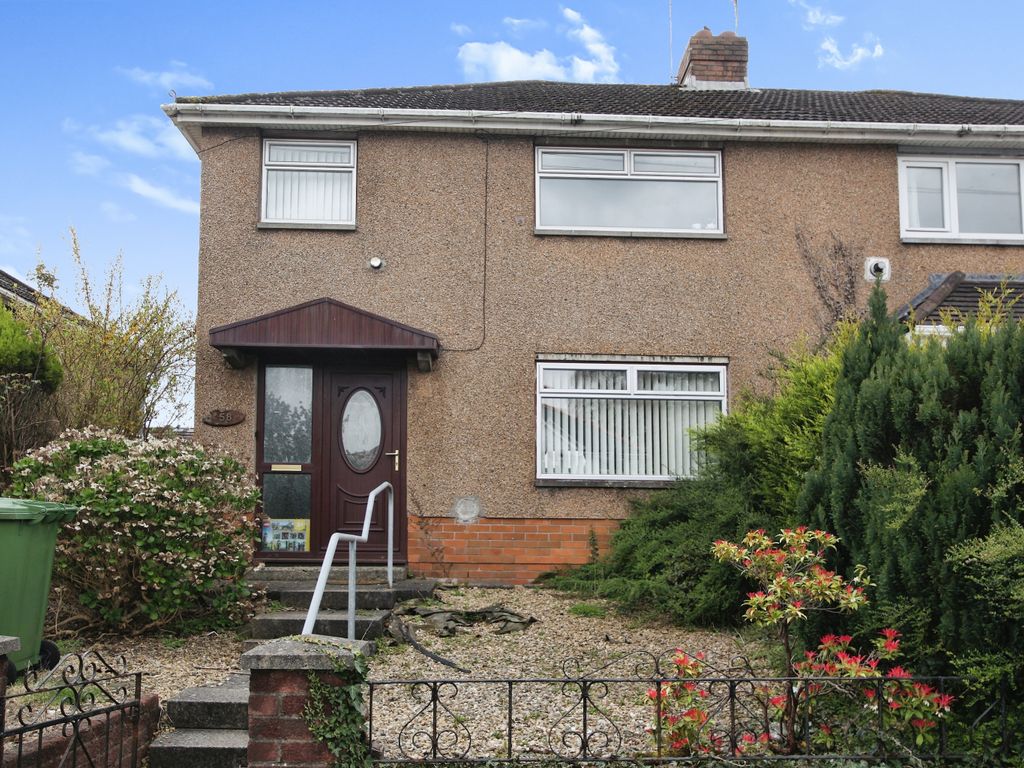 3 bed semidetached house for sale in Sunnybank Road, Blackwood NP12