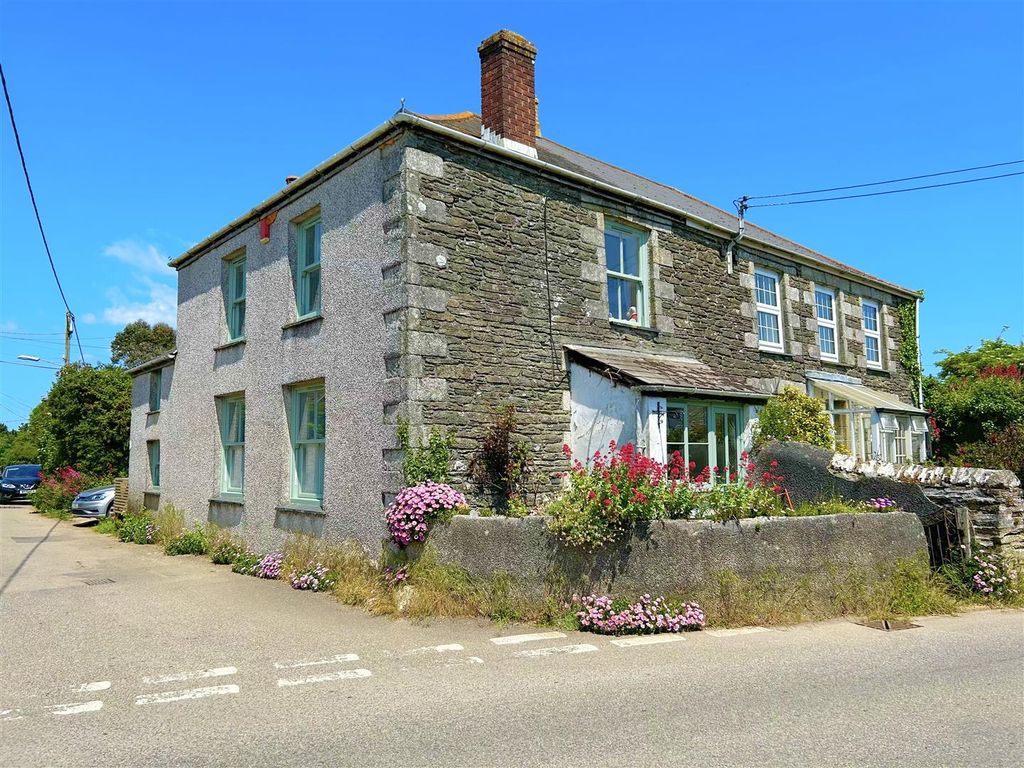 3 bed property for sale in The Cross, St. Newlyn East, Newquay TR8, £