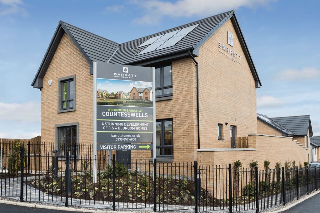 New home, 4 bed detached house for sale in "Balmoral" at Countesswells