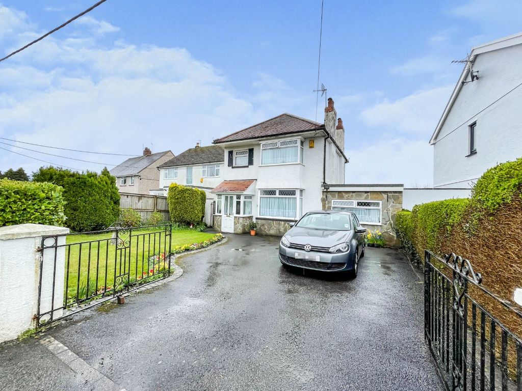 3 bed detached house for sale in Cilonnen Road, Three Crosses, Swansea