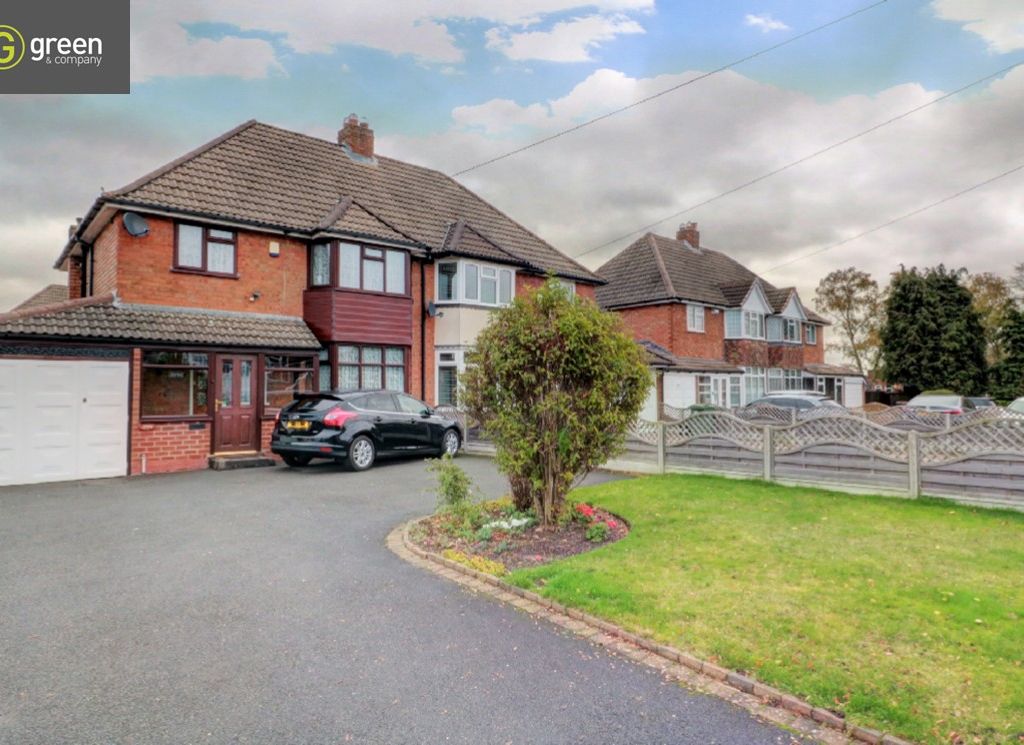 3 bed semidetached house for sale in Green Lane, Castle Bromwich