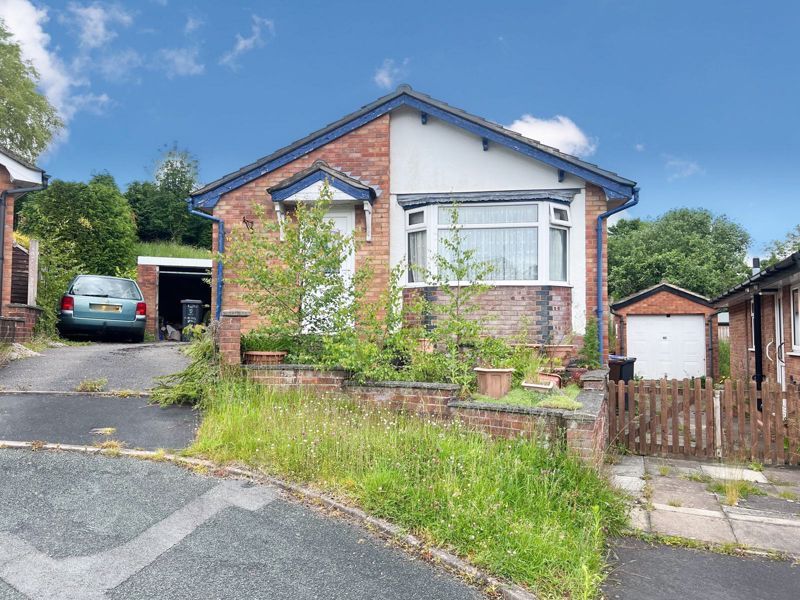 2 bed detached bungalow for sale in Hazel Grove, Leek ST13, £150,000
