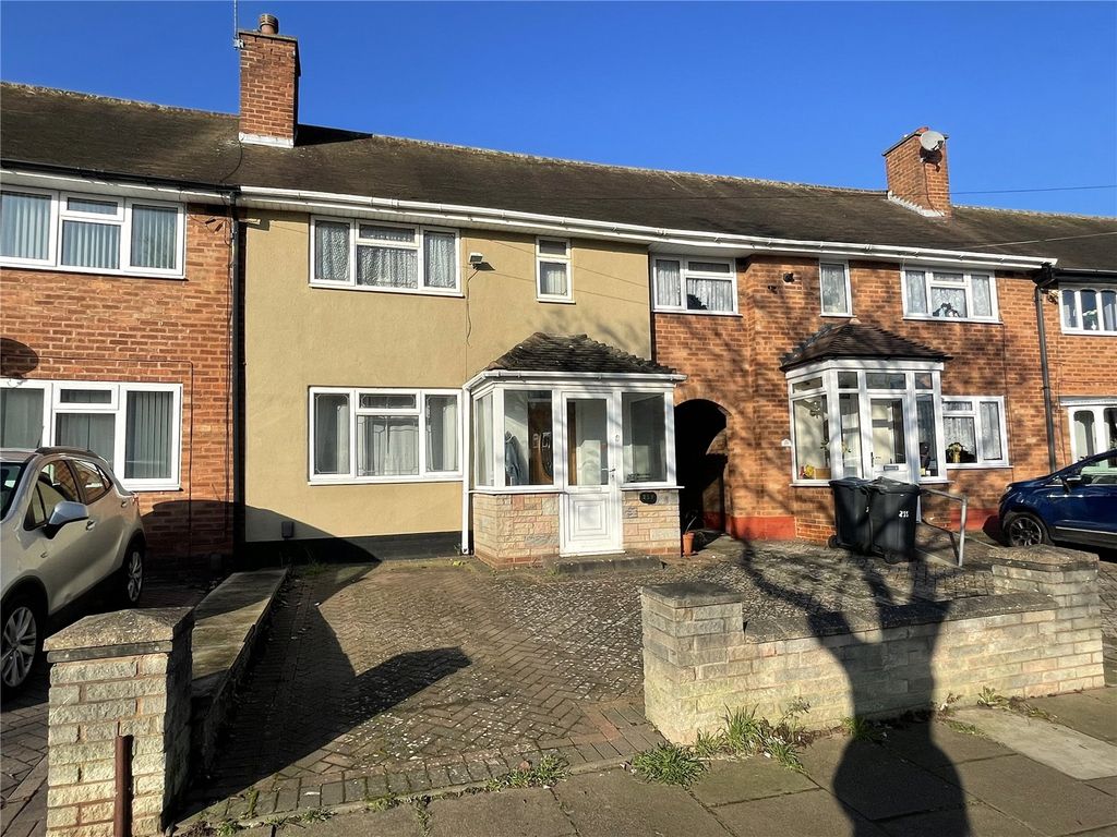 2 bed terraced house for sale in Brownfield Road, Shard End, Birmingham
