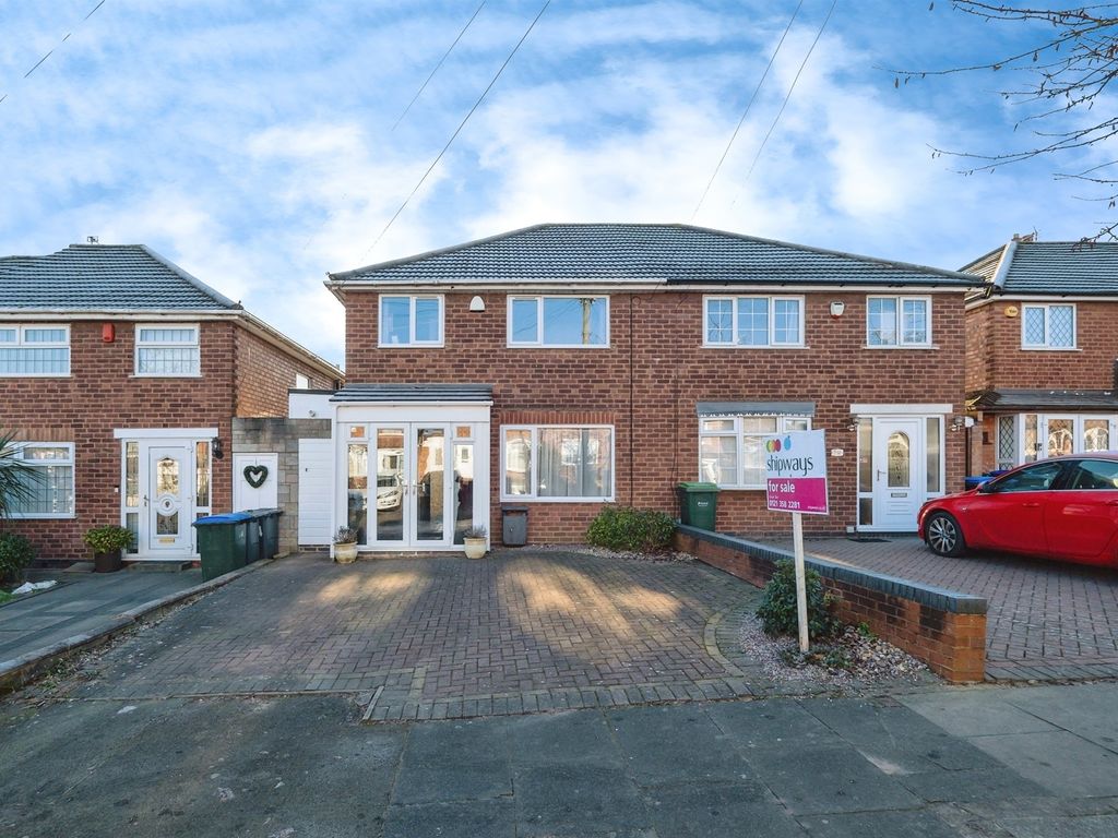 3 bed semidetached house for sale in Eastwood Road, Great Barr