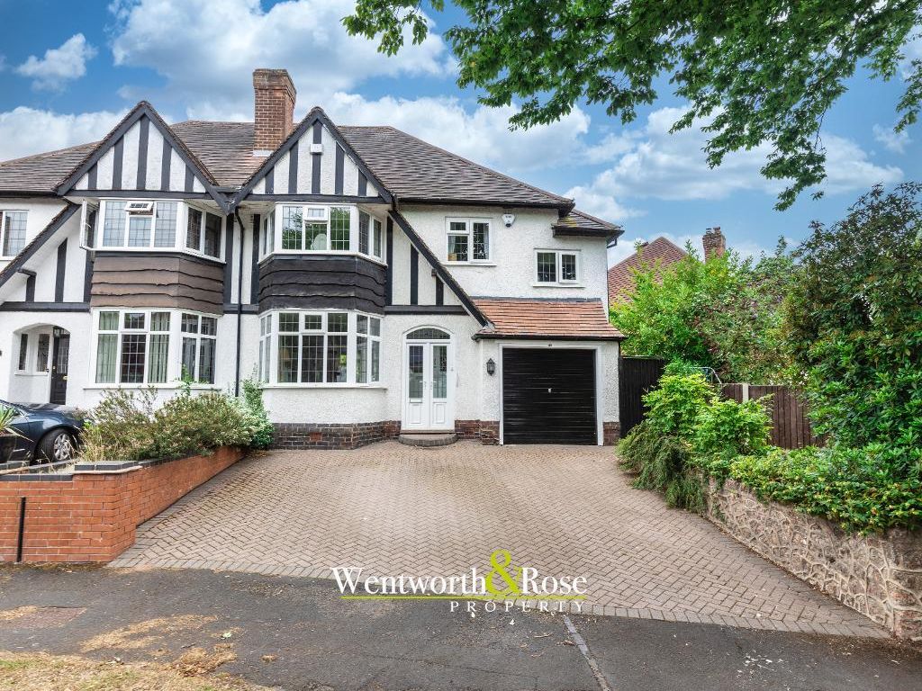 4 bed semidetached house for sale in Manor Road North, Edgbaston