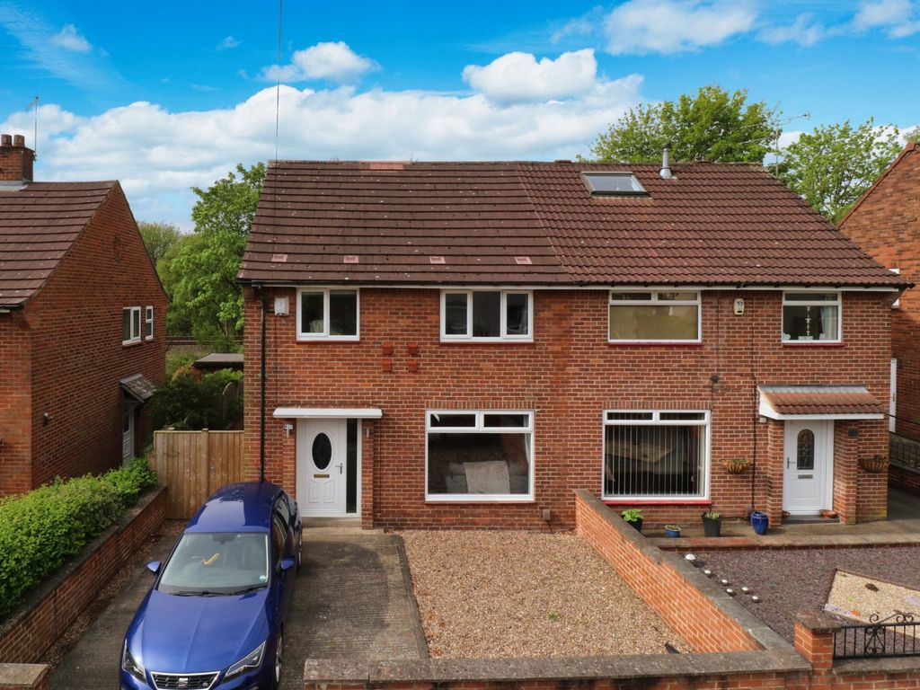 3 bed semidetached house for sale in Silk Mill Gardens, Cookridge