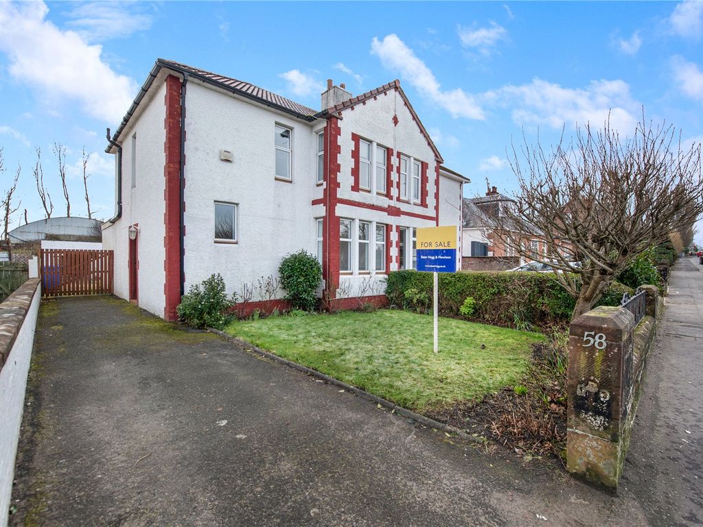 3 bed semidetached house for sale in Craigie Road, Ayr, South Ayrshire