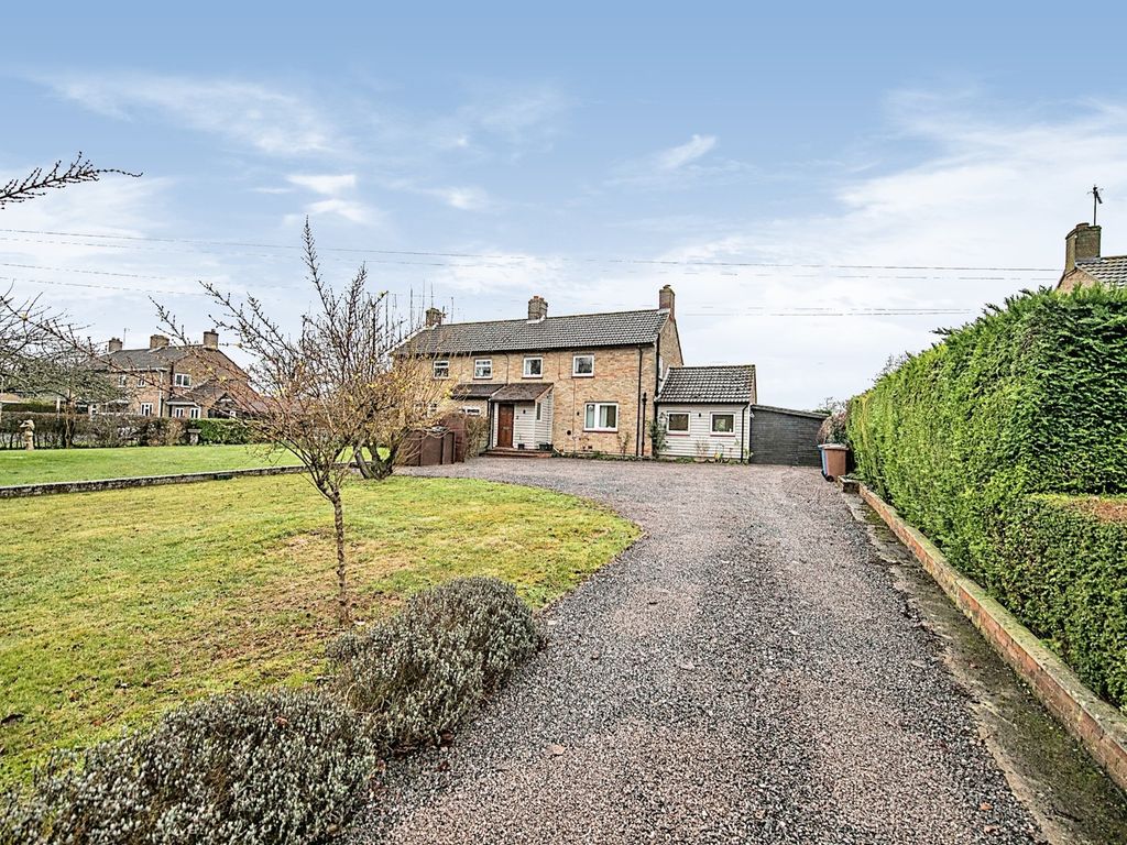 3 bed semidetached house for sale in Old Bury Road, Alpheton, Sudbury