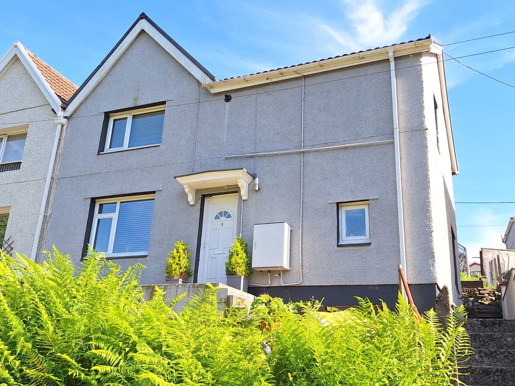 3 bed semidetached house for sale in Heol Croeserw, Cymmer, Port