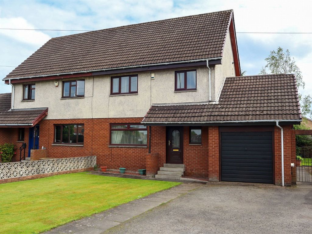 3 bed semidetached house for sale in Netherton Street, Wishaw ML2, £