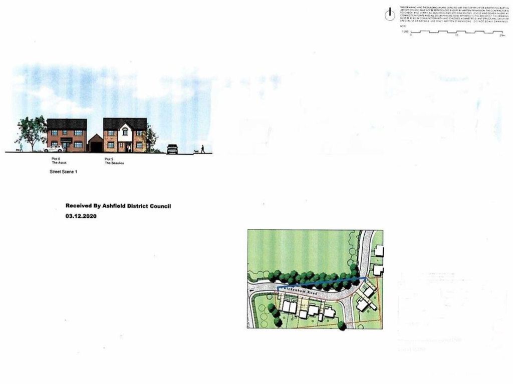 Land for sale in Twickenham Road, KirkbyInAshfield, Nottingham NG17