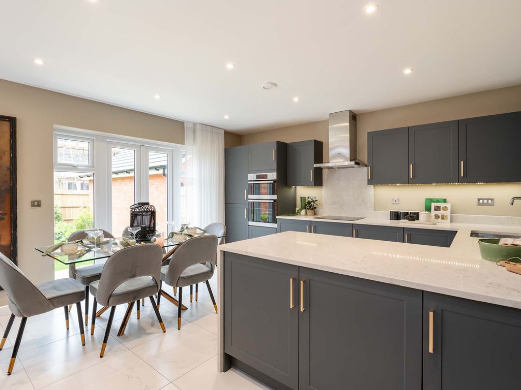 New home, 4 bed detached house for sale in "The Wollaton" at Cooks Lane