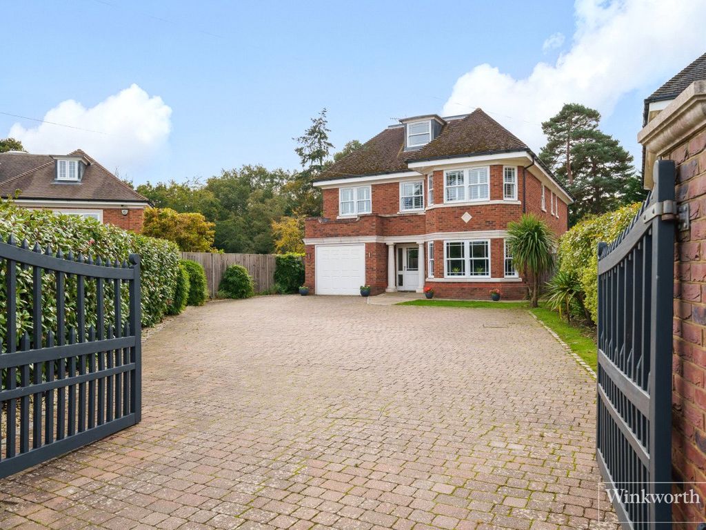 5 bed detached house for sale in Knowle Grove, Virginia Water, Surrey