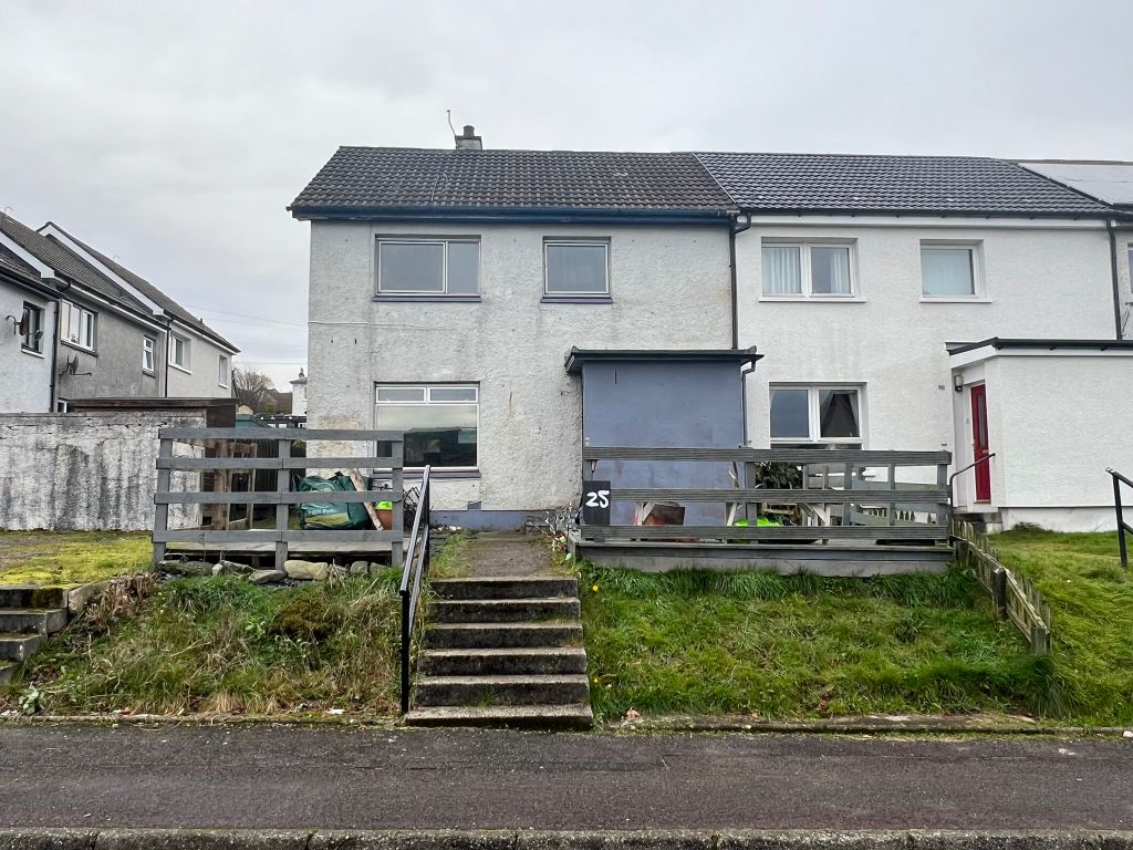 3 bed end terrace house for sale in Dewar Avenue, Lochgilphead, Argyll