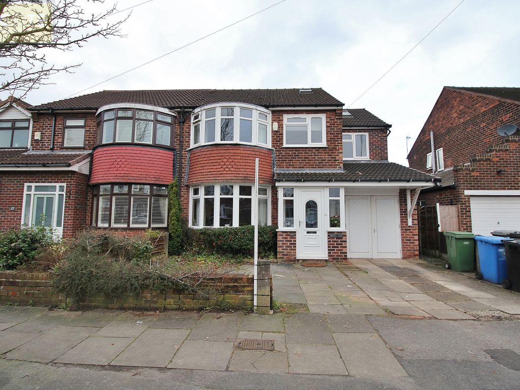 5 bed semidetached house for sale in Furness Road, Urmston, Manchester