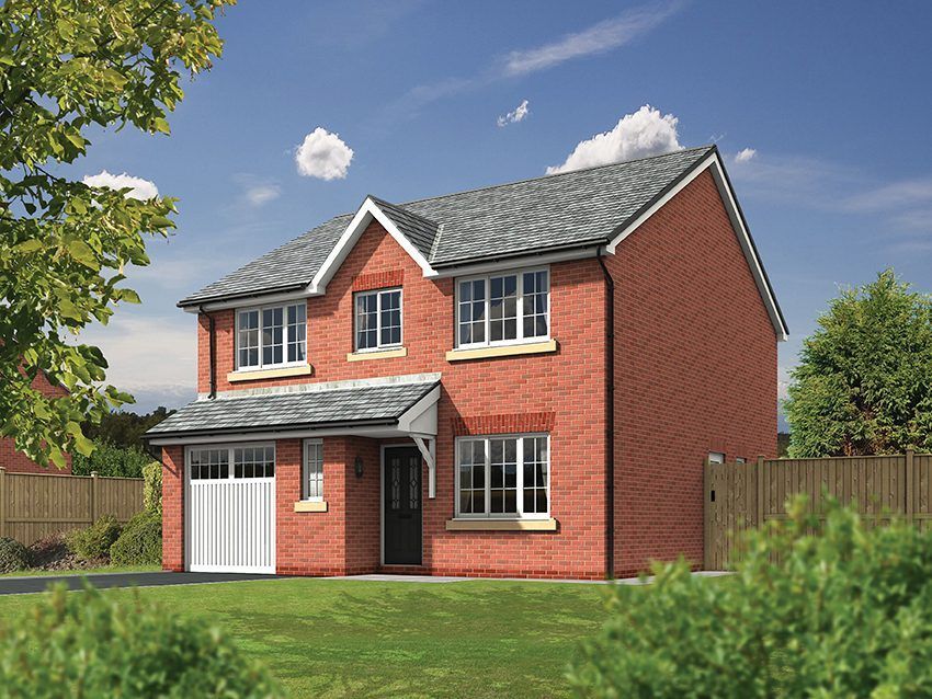 New home, 4 bed detached house for sale in "The Scott Lawton Green