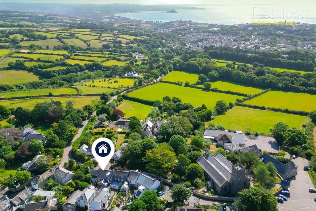 3 bed terraced house for sale in Bellair Road, Madron, Penzance