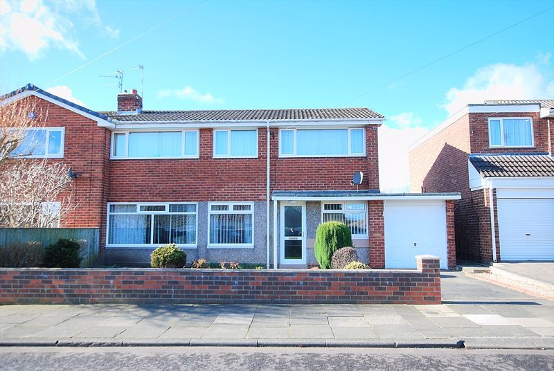 3 bed semidetached house for sale in Crescent, Fawdon, Newcastle