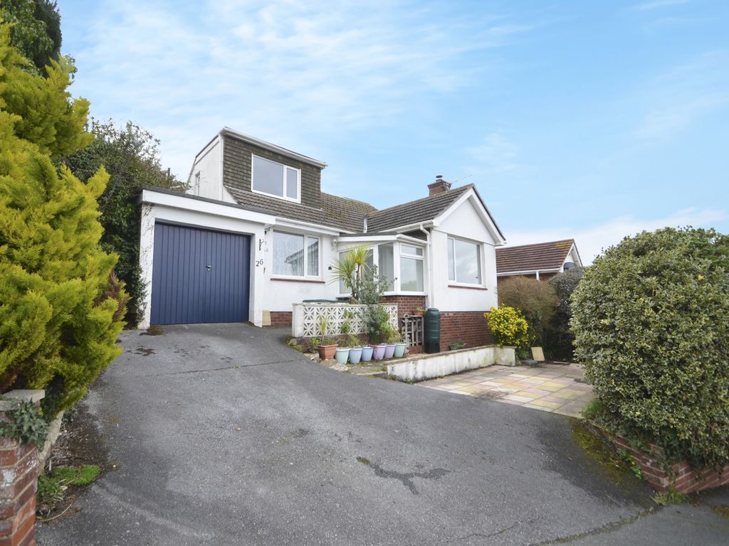 3 bed detached house for sale in Meadow Rise, Dawlish EX7, £325,000