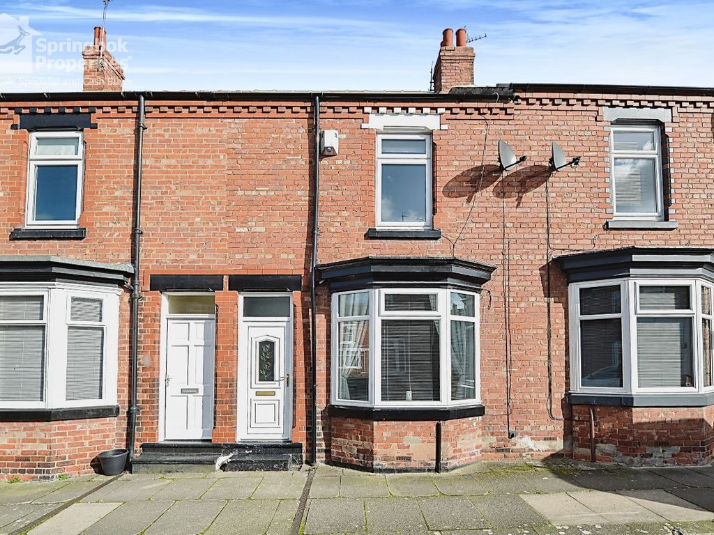 2 bed terraced house for sale in Roslyn Street, Darlington, Durham DL1