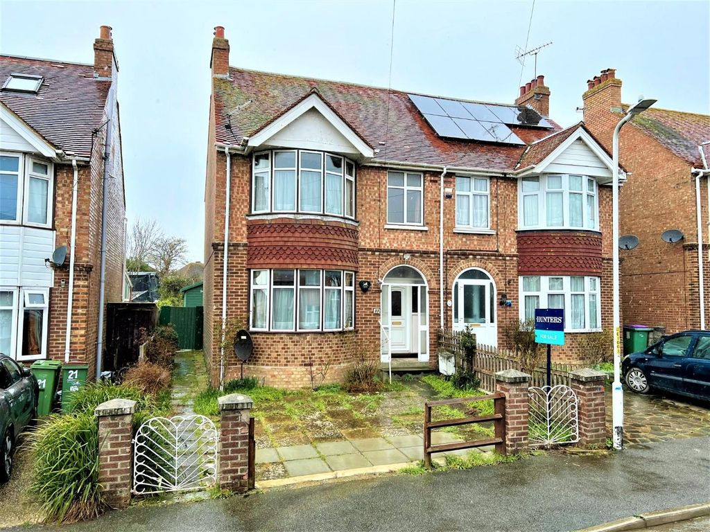 3 bed semidetached house for sale in Dolphins Road, Folkestone CT19
